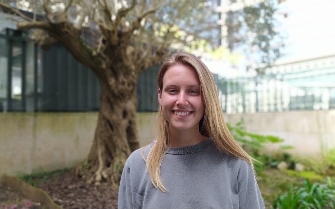 Jana Wolf, voluntaria de la actividad de Apoyo Escolar